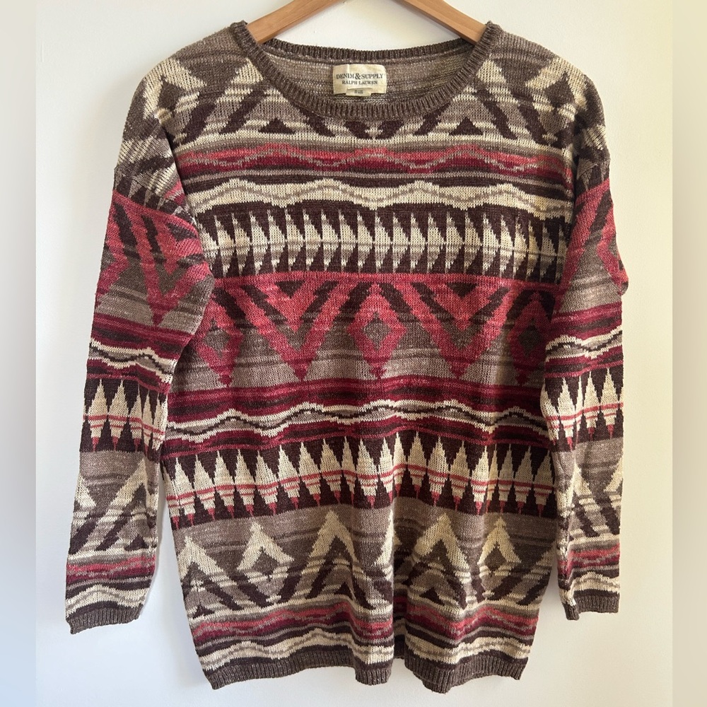 Denim & Supply Ralph Lauren Print Sweater